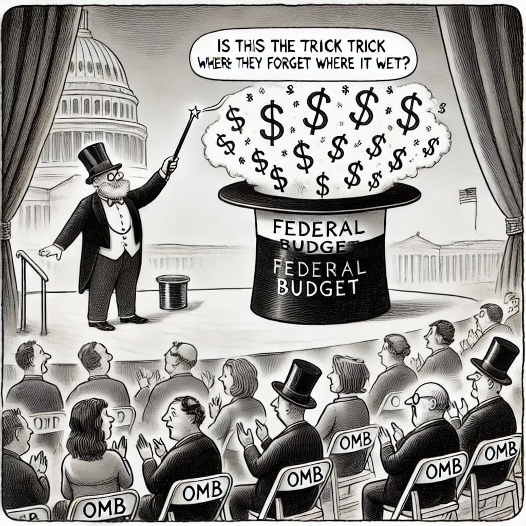 How to Make $3.8 Trillion Disappear in the Federal Budget