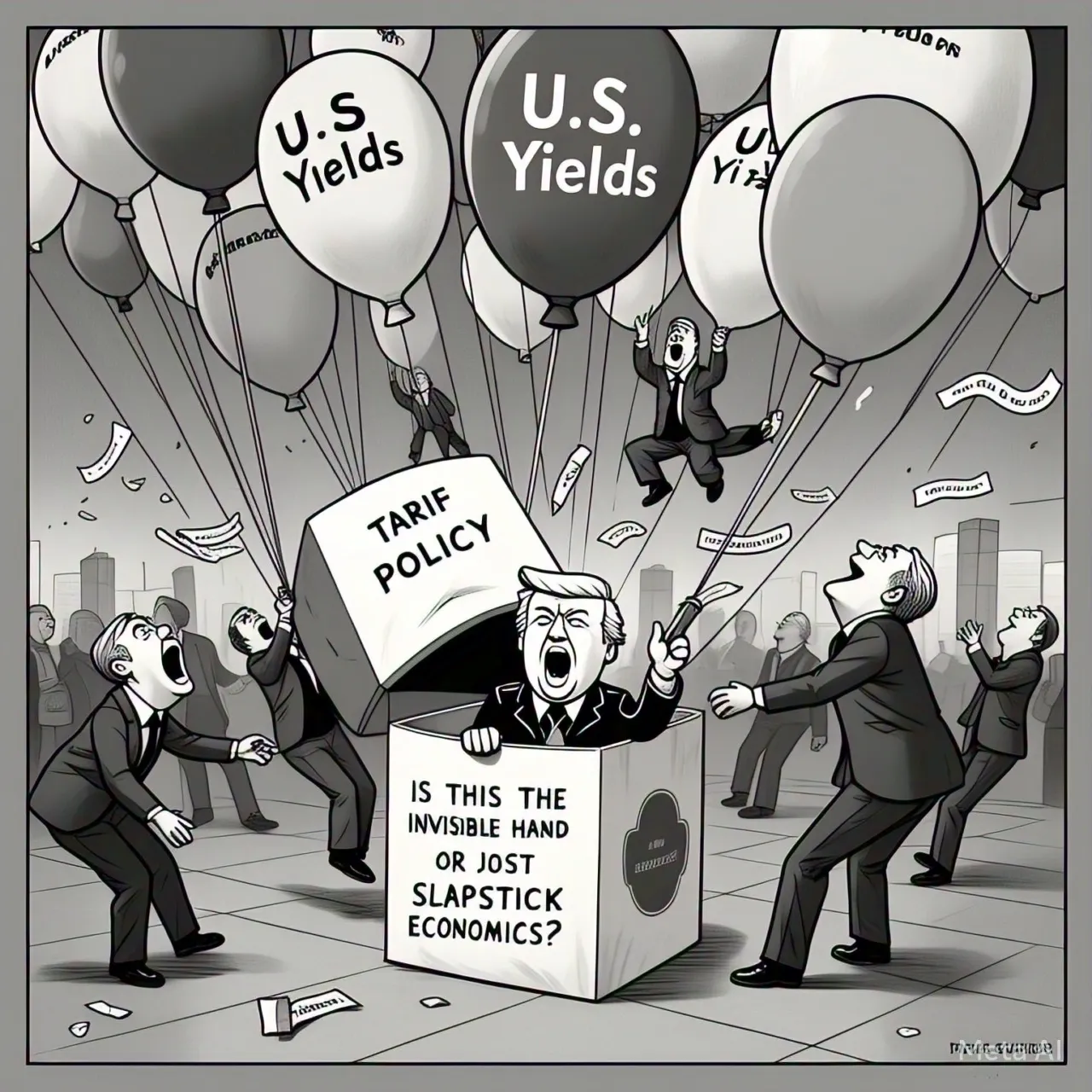 U.S. Bond Yields Spike as Tariff Turmoil Spooks Investors