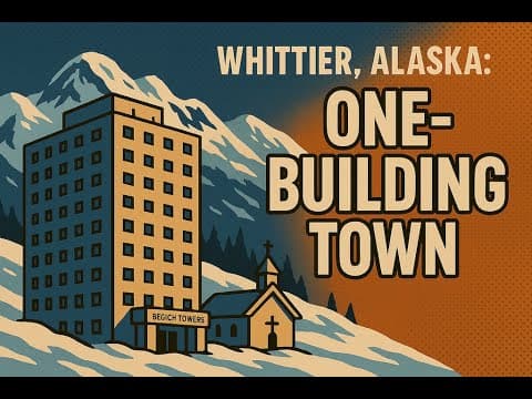 Whittier, Alaska: The One-Building Town