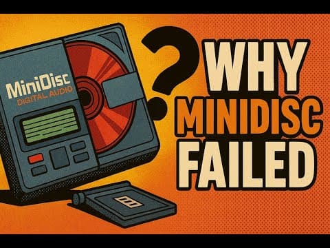 Why Mini Disc Failed