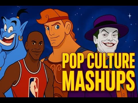 Genie, Jordan & Jack Nicholson? The wildest pop culture mashups in Disney classics.